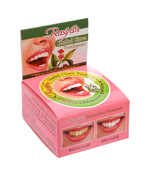 Dentifricio thai ai chiodi di garofano - Rasyan 25g.